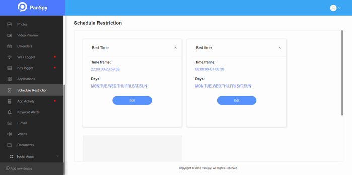 schedule-restriction